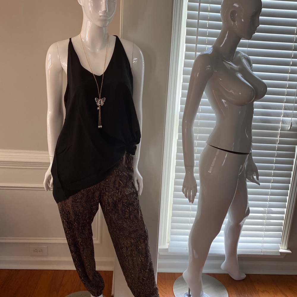NWT Plus size Snake Print Harem Pants
